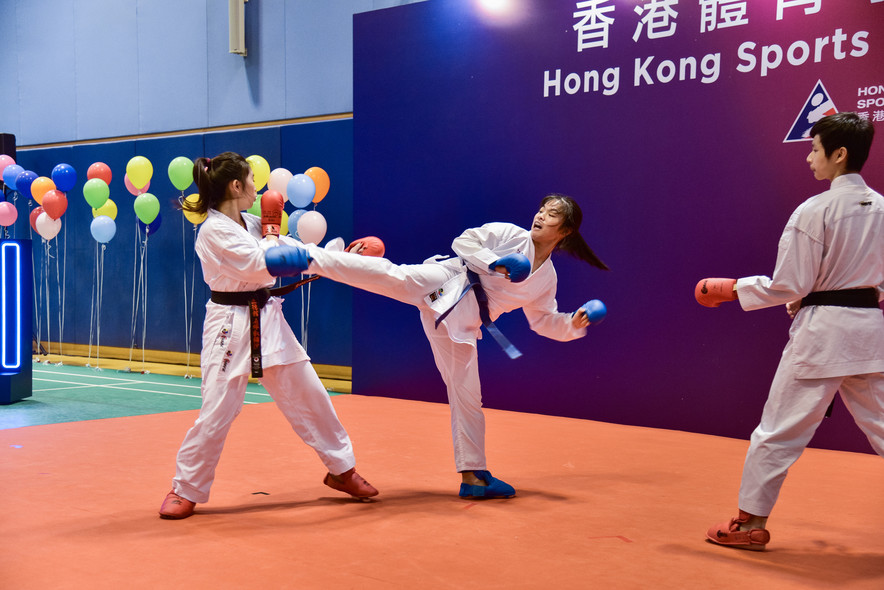 <p>Demonstration and challenge zones, featuring Karatedo, Rugby, Wheelchair Fencing and Wushu were staged for the public to get up close and personal with elite athletes.</p>
